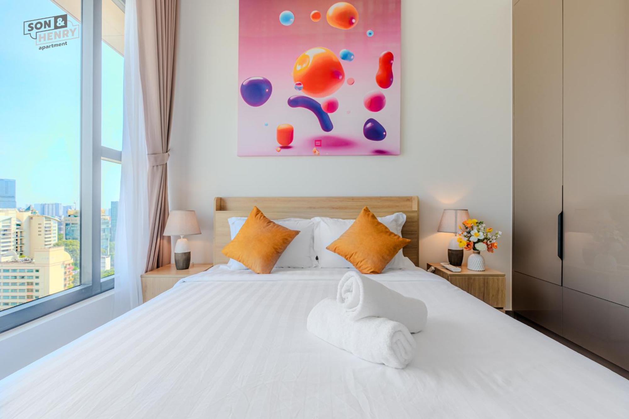 Son&Henry The Marq Luxury Apartman Ho Si Minh-város Kültér fotó