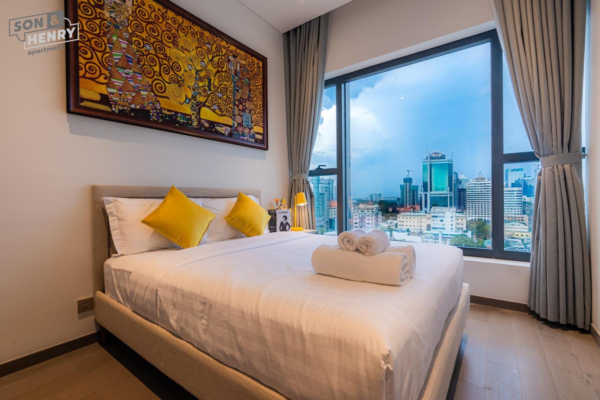 Son&Henry The Marq Luxury Apartman Ho Si Minh-város Kültér fotó